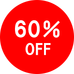 60％オフ